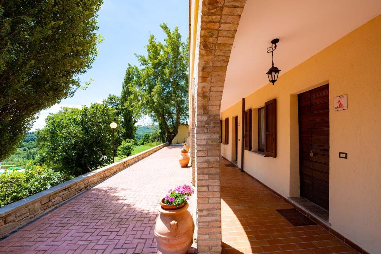 Abadia Farneto Villa Gubbio Eksteriør bilde