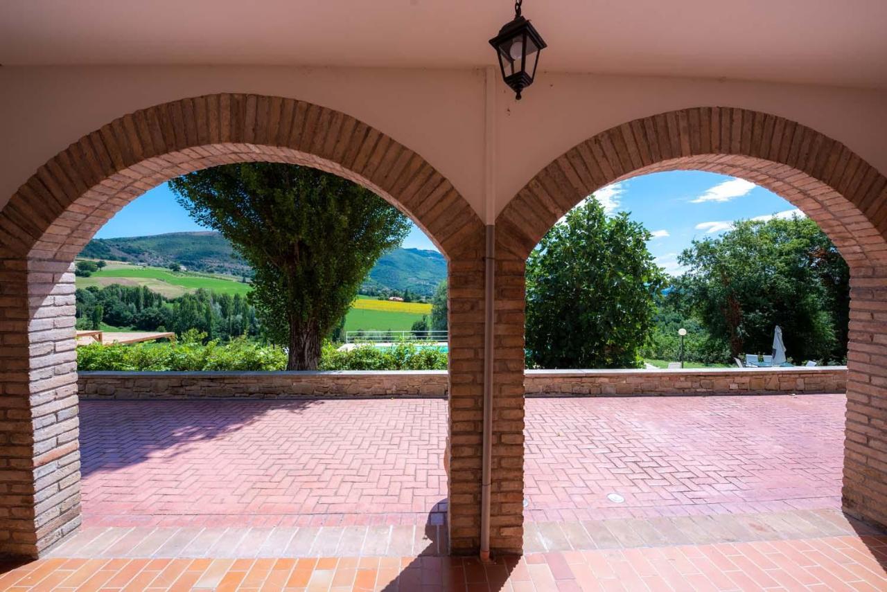 Abadia Farneto Villa Gubbio Eksteriør bilde