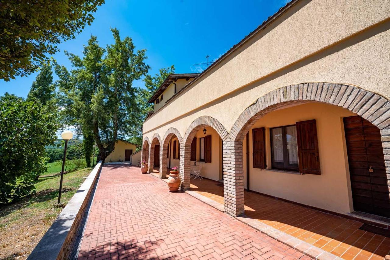 Abadia Farneto Villa Gubbio Eksteriør bilde
