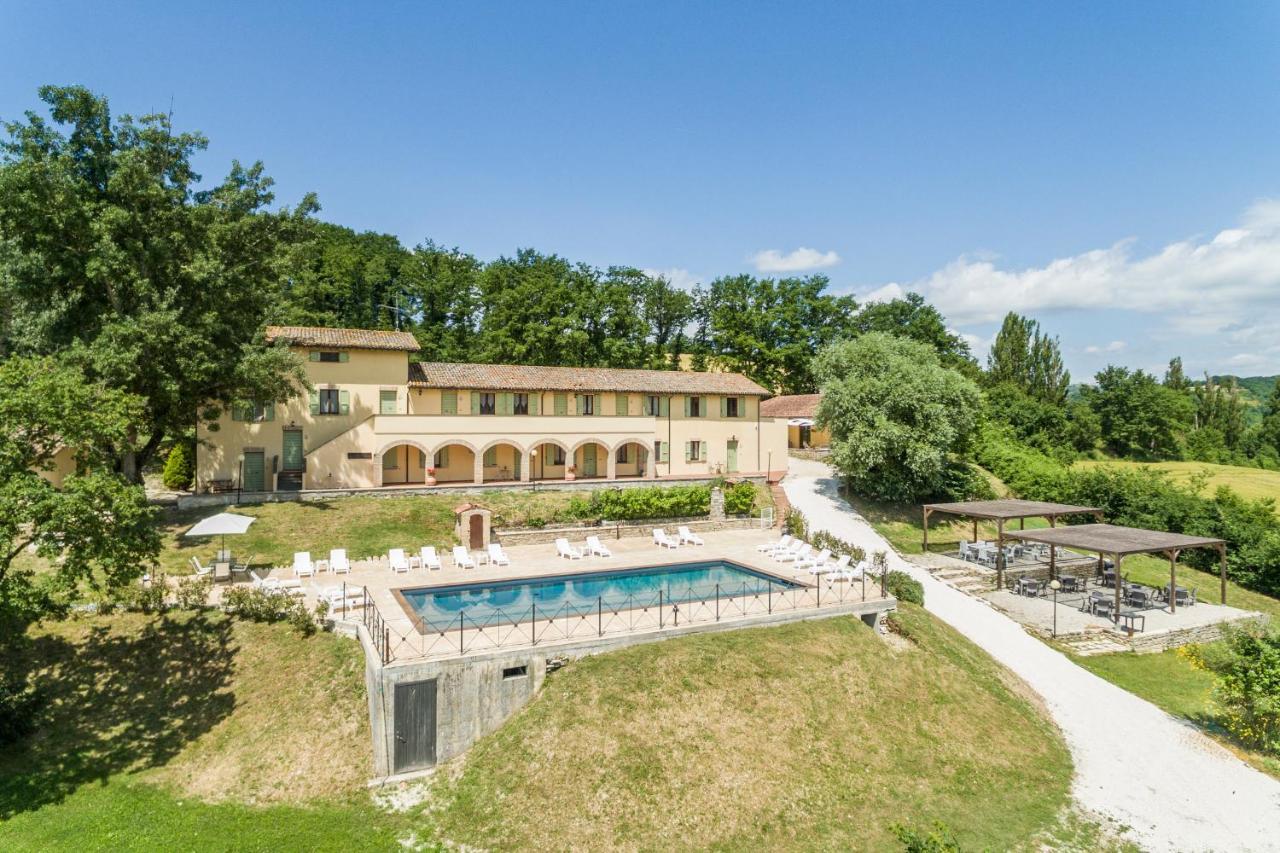 Abadia Farneto Villa Gubbio Eksteriør bilde