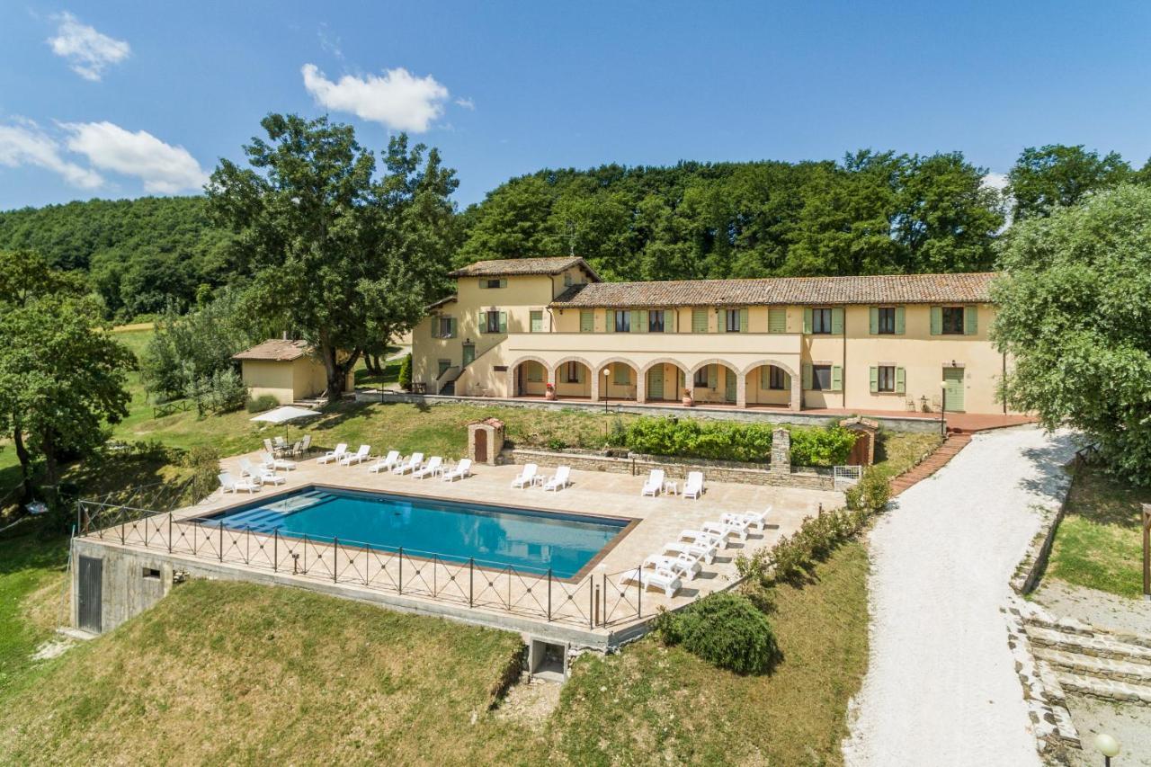 Abadia Farneto Villa Gubbio Eksteriør bilde